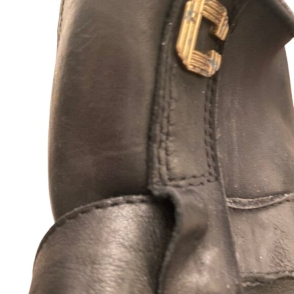Brand Carvela Boot Sz.40..MADE IN INDIA Blk.Leather - Picture 7 of 13